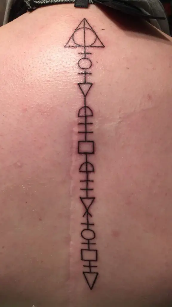 The tattoo of Sirius Blacks magic wand 5 Sirius Black's Tattoos: Everything You Need to Know (A Complete Guide)