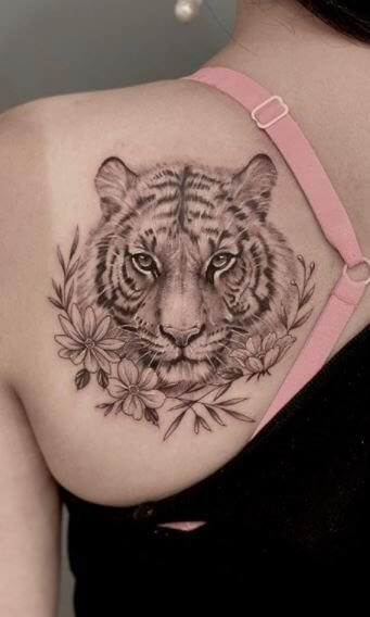 Tiger Back Tattoo 2 36+ Tiger Tattoo Designs for Men and Women in 2022