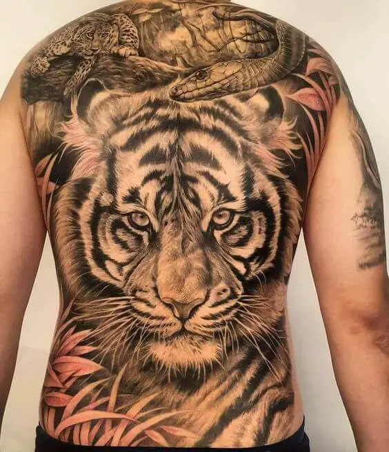 Tiger Back Tattoo 36+ Tiger Tattoo Designs for Men and Women in 2022