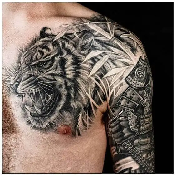 Tiger Chest Tattoo 36+ Tiger Tattoo Designs for Men and Women in 2022