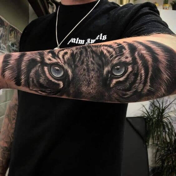 Tiger Eyes Tattoo 2 36+ Tiger Tattoo Designs for Men and Women in 2022