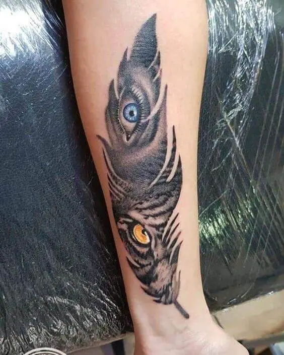 Tiger Eyes Tattoo 5 36+ Tiger Tattoo Designs for Men and Women in 2022