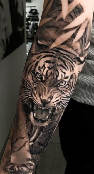 Tiger Forearm Tattoo 36+ Tiger Tattoo Designs for Men and Women in 2022