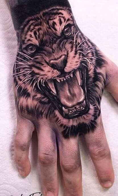 Tiger Hand Tattoo 36+ Tiger Tattoo Designs for Men and Women in 2022