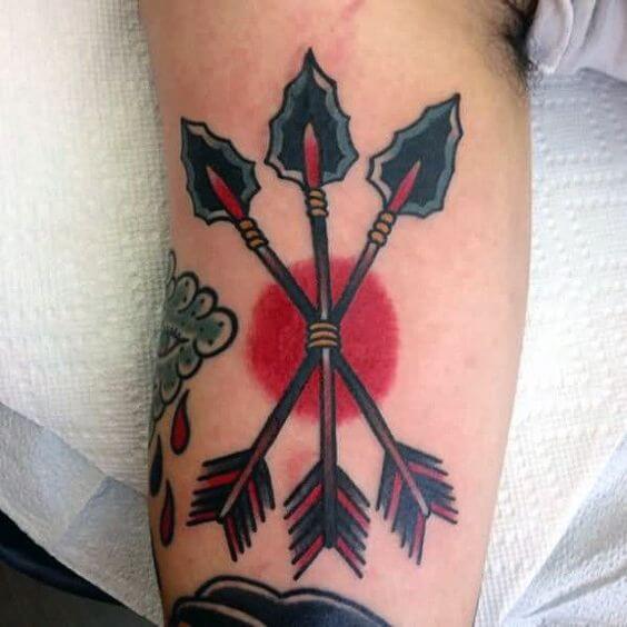 Traditional Arrow Tattoo 3 Traditional Tattoos (100+ Inspiration Tattoos)