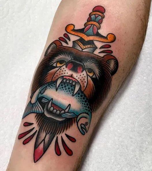 Traditional Bear Tattoo Traditional Tattoos (100+ Inspiration Tattoos)