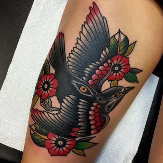 Traditional Bird Tattoos 3 Traditional Tattoos (100+ Inspiration Tattoos)
