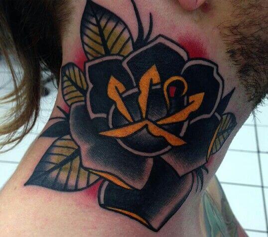 Traditional Black Rose Tattoo 4 Traditional Tattoos (100+ Inspiration Tattoos)