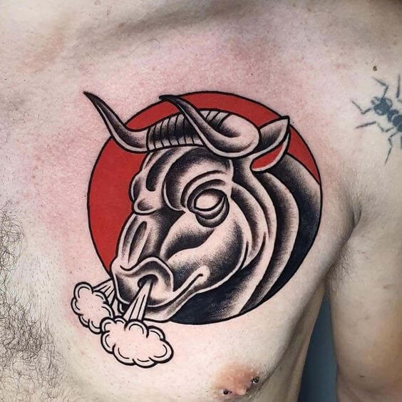 Traditional Bull Tattoo 2 Traditional Tattoos (100+ Inspiration Tattoos)