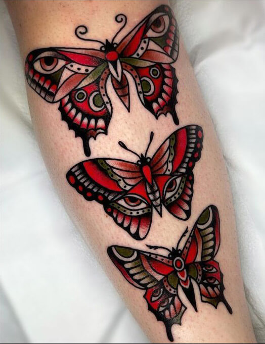 Traditional Butterfly Tattoo 3 Traditional Tattoos (100+ Inspiration Tattoos)