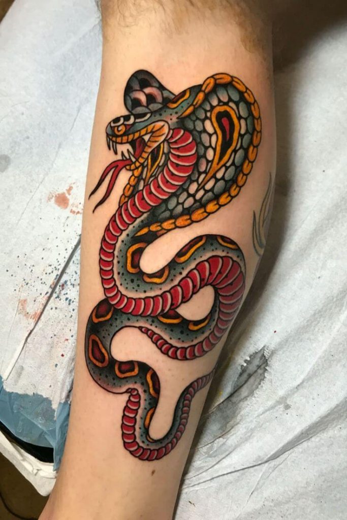 Traditional Cobra Tattoo Traditional Tattoos (100+ Inspiration Tattoos)