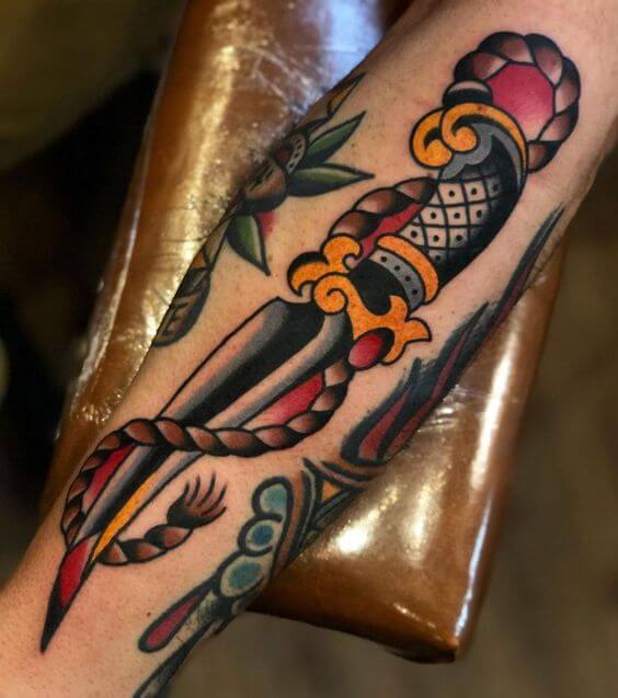 Traditional Dagger Tattoo 3 Traditional Tattoos (100+ Inspiration Tattoos)