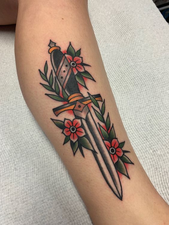 Traditional Dagger Tattoo 5 Traditional Tattoos (100+ Inspiration Tattoos)