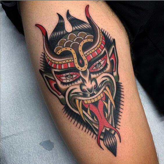 Traditional Devil Tattoo 2 Traditional Tattoos (100+ Inspiration Tattoos)