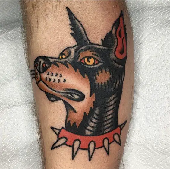 Traditional Dog Tattoo 2 Traditional Tattoos (100+ Inspiration Tattoos)