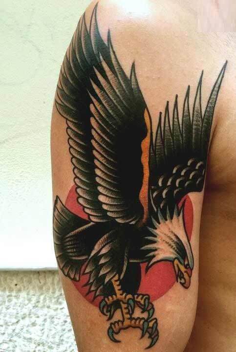 Traditional Eagle Tattoo 5 Traditional Tattoos (100+ Inspiration Tattoos)
