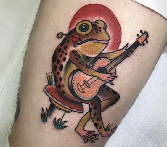 Traditional Frog Tattoo 3 Traditional Tattoos (100+ Inspiration Tattoos)