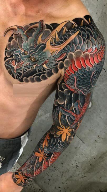 Traditional Japanese Dragon Tattoo 3 Traditional Tattoos (100+ Inspiration Tattoos)