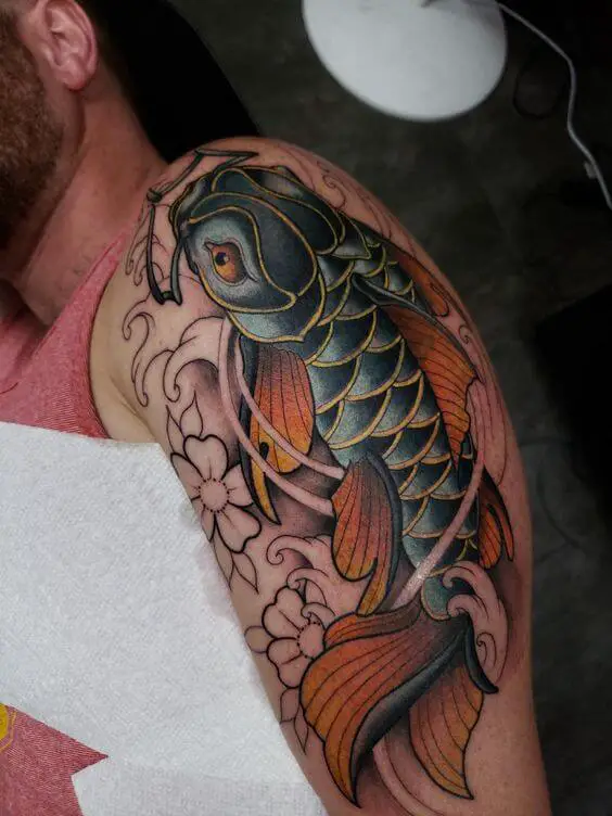 Traditional Koi Fish Tattoo 2 Traditional Tattoos (100+ Inspiration Tattoos)