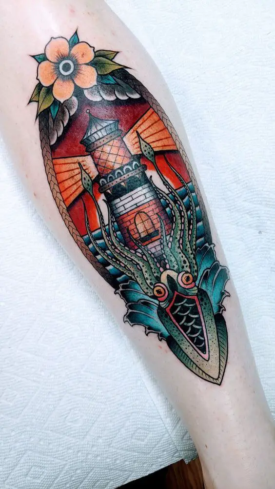 Traditional Lighthouse Tattoo 3 Traditional Tattoos (100+ Inspiration Tattoos)