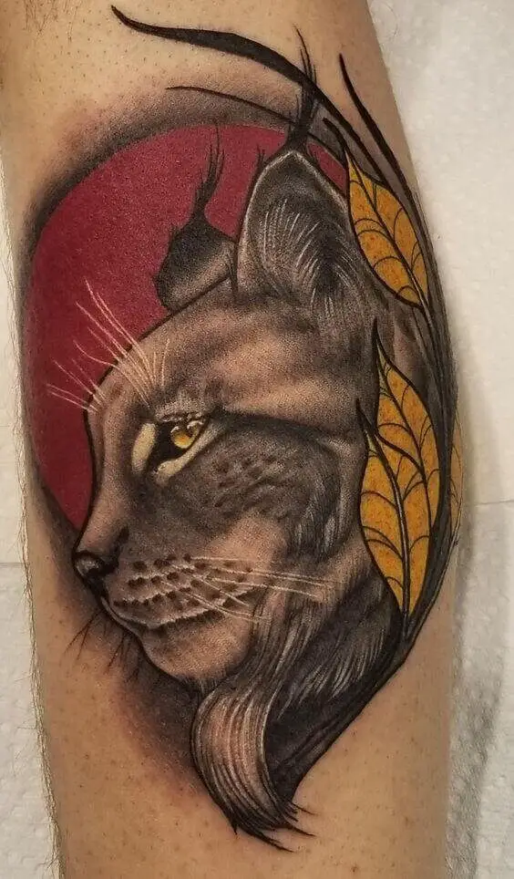 Traditional Lynx Tattoo Lynx Tattoo: Everything You Need To Know (30+ Cool Design Ideas)