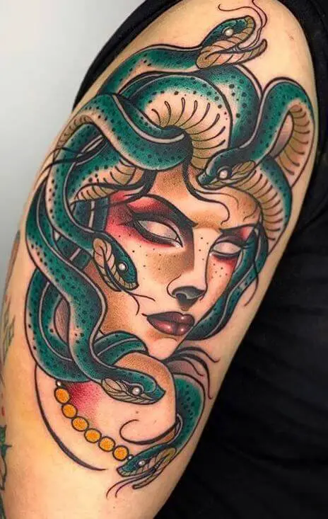 Traditional Medusa Tattoo 2 Traditional Tattoos (100+ Inspiration Tattoos)