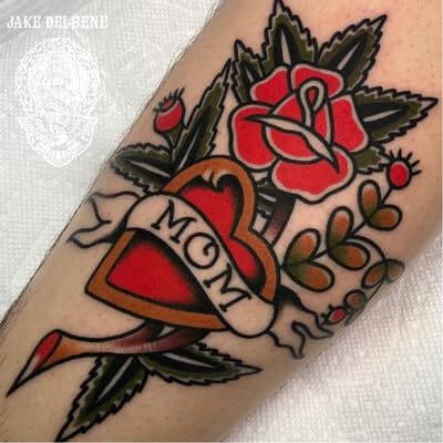 Traditional Mom Tattoo 2 Traditional Tattoos (100+ Inspiration Tattoos)