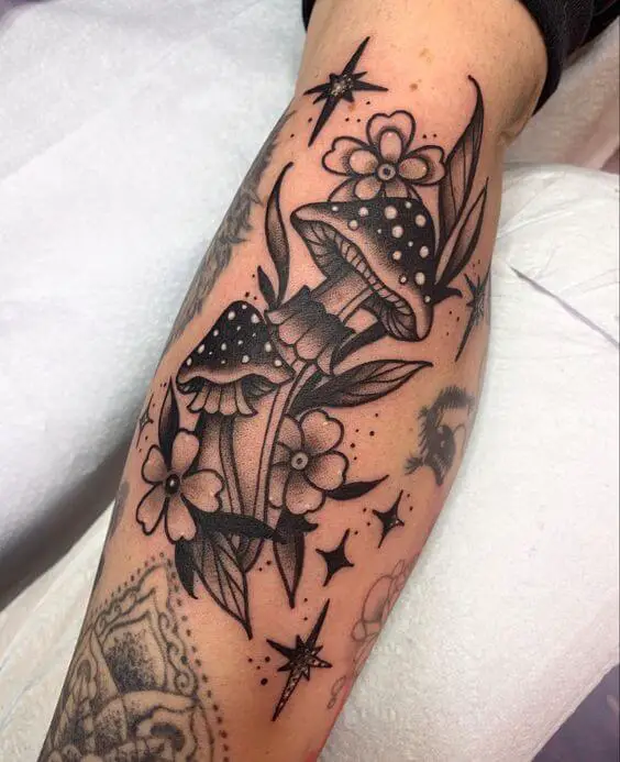 Traditional Mushroom Tattoo Traditional Tattoos (100+ Inspiration Tattoos)