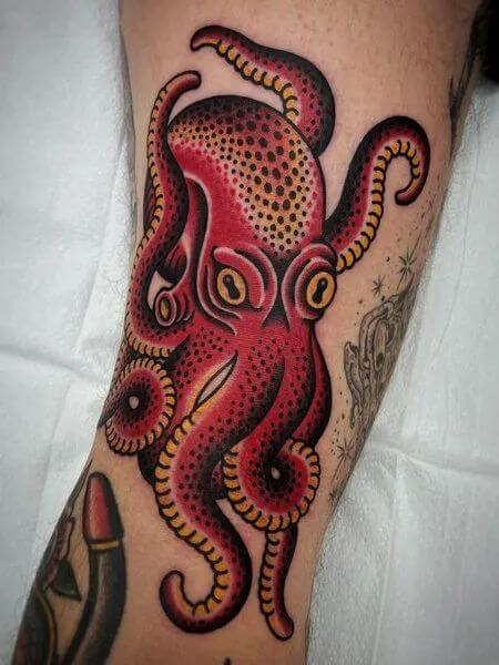 Traditional Octopus Tattoo 4 Traditional Tattoos (100+ Inspiration Tattoos)
