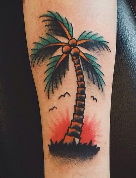 Traditional Palm Tree Tattoo 4 Traditional Tattoos (100+ Inspiration Tattoos)