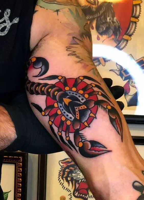 Traditional Scorpion Tattoo 2 Traditional Tattoos (100+ Inspiration Tattoos)