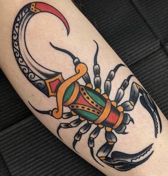 Traditional Scorpion Tattoo 6 Traditional Tattoos (100+ Inspiration Tattoos)