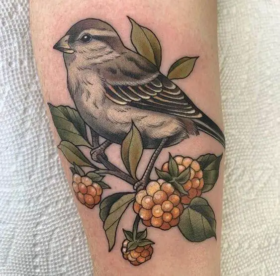 Traditional Sparrow Tattoo 3 Traditional Tattoos (100+ Inspiration Tattoos)