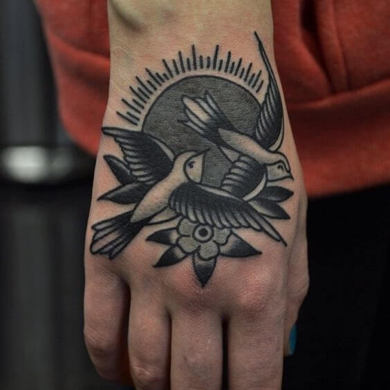 Traditional Sparrow Tattoo Traditional Tattoos (100+ Inspiration Tattoos)