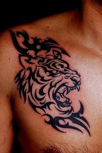 Tribal Tiger Tattoo 2 36+ Tiger Tattoo Designs for Men and Women in 2022