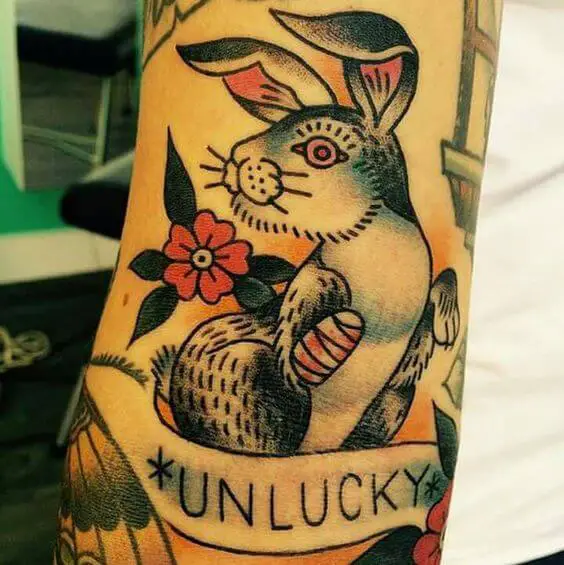 Unlucky Rabbit Tattoo 3 Rabbit Tattoo: 50 Best Rabbit Tattoo Designs to Choose From (Men And Women)