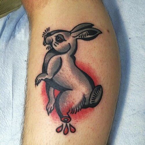 Unlucky Rabbit Tattoo Rabbit Tattoo: 50 Best Rabbit Tattoo Designs to Choose From (Men And Women)