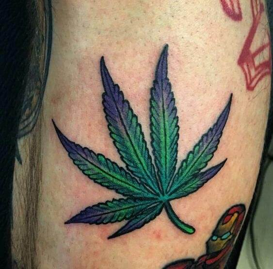 Weed Leaf Tattoo 12 100+ Amazing Weed Tattoo Ideas That Will Get You High
