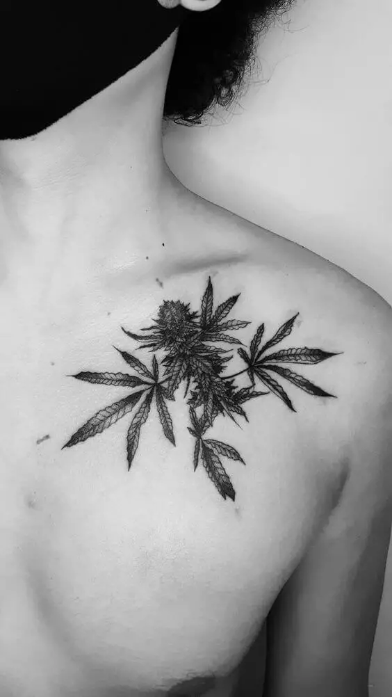Weed Plant Tattoo 2 100+ Amazing Weed Tattoo Ideas That Will Get You High