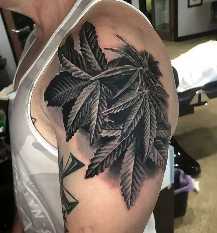 Weed Plant Tattoo 5 100+ Amazing Weed Tattoo Ideas That Will Get You High