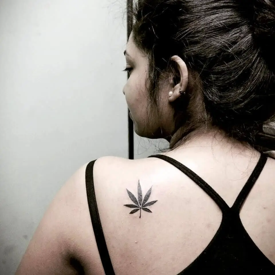 Weed Symbol Tattoo 6 100+ Amazing Weed Tattoo Ideas That Will Get You High