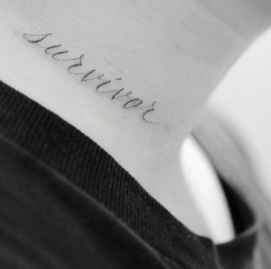 survivor Tattoo Demi Lovato's Tattoos: The Teenage Idol Has More Than 30+ Designs On Her Body