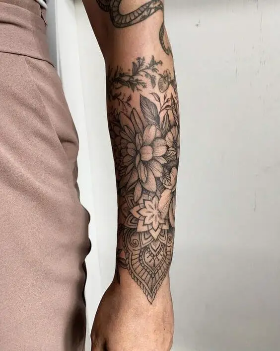Half Sleeve Tattoo Creative & Classy Half Sleeve Tattoo Ideas for Women in 2022
