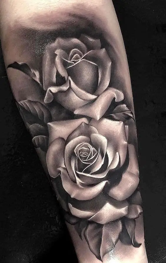 Rose Tattoos On Arm 6 Creative & Classy Half Sleeve Tattoo Ideas for Women in 2022