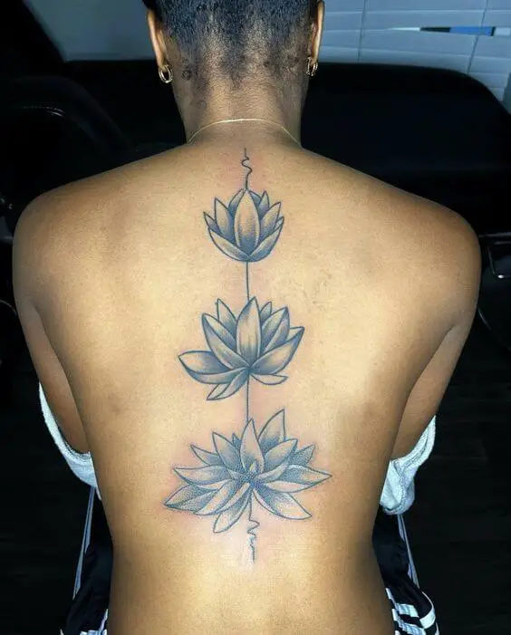 3 Lotus Flower Tattoo 4 30+ Best Lotus Flower Tattoo Design Ideas (Meaning And Inspiration)
