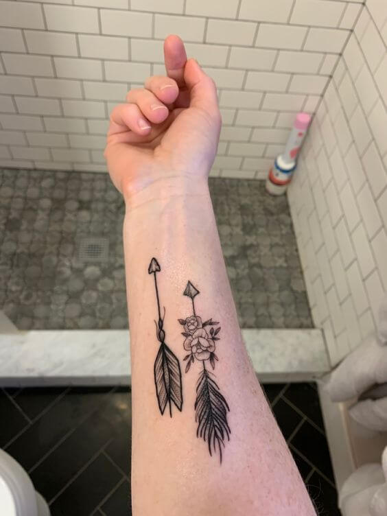 Arrow Hand Tattoos For Women 4 30 Amazing Hand Tattoos For Women (The Most Popular & Latest Trends in 2023)