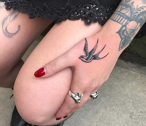 Bird Hand Tattoos 30 Amazing Hand Tattoos For Women (The Most Popular & Latest Trends in 2023)