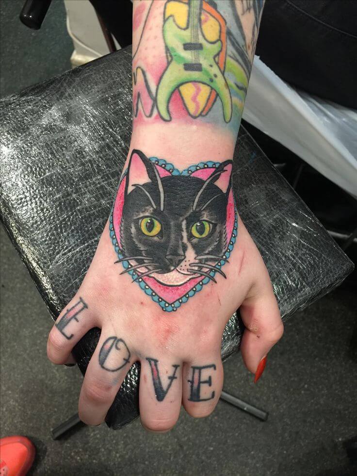 Cat Hand Tattoos 3 30 Amazing Hand Tattoos For Women (The Most Popular & Latest Trends in 2023)