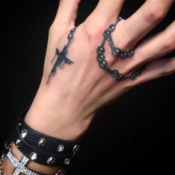 Cross Hand Tattoos 2 30 Amazing Hand Tattoos For Women (The Most Popular & Latest Trends in 2023)