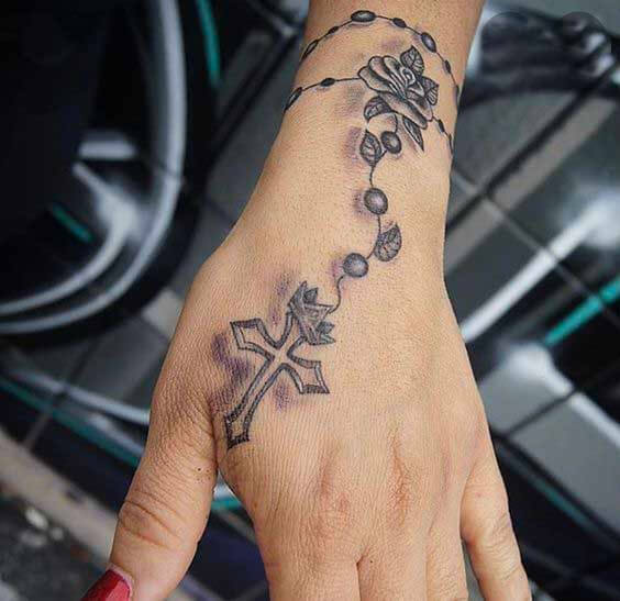 Cross Hand Tattoos 5 30 Amazing Hand Tattoos For Women (The Most Popular & Latest Trends in 2023)
